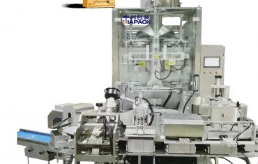 Ավտոմատ եռանկյունի մոդելի պարկի վակուումային փաթեթավորման մեքենա սուրճի փոշու համար