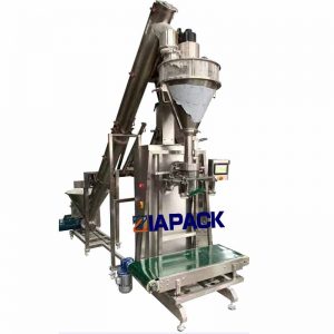 Semi-automatic auger measuring machine for powder product