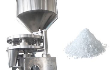 Volumetric cup dosing filling machine for granule product