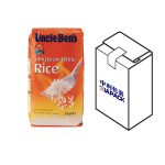 Հարթ ներքևի պայուսակ հացահատիկի վերին պիտակով