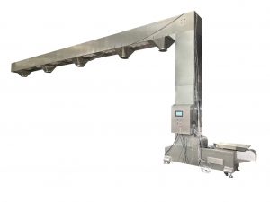 Բազմաթիվ լցման կետեր դույլ սնուցող վերելակ