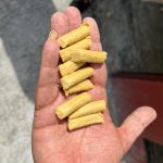 Կրկնակի դույլով գոտի փոխանցող կշռող մեքենա