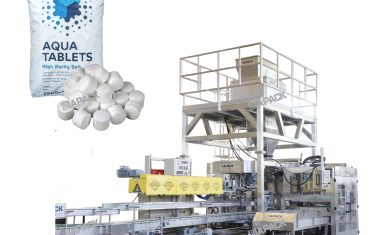 25-50 կգ աղի հաբերի կշռման և լցման տոպրակային մեքենա